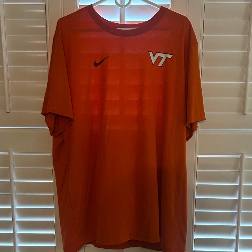 Nike Men's Orange Virginia Tech Hokies Short Sleeve Dri-Fit Tee
